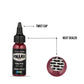 Dynamic Platinum Tattoo Ink Ruby Port  - 1oz Bottle