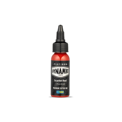 Dynamic Platinum Tattoo Ink Scarlet Red  - 1oz Bottle