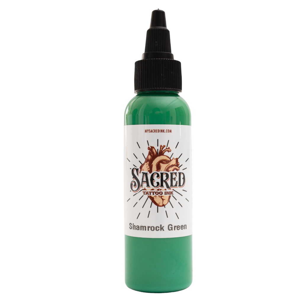 sacred-tattoo-ink-shamrock-green