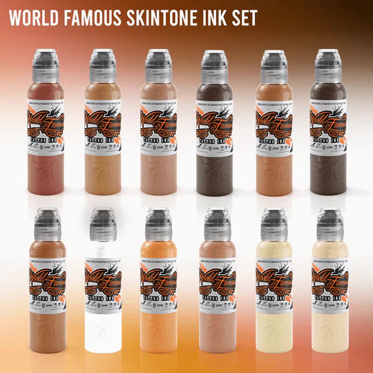 World Famous Skintone  Tattoo Ink 1oz