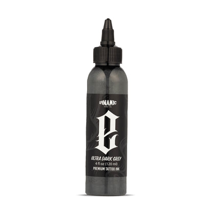 Dynamic Smoke E - Ultra Dark Grey 4oz Bottle