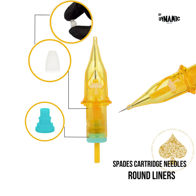 Spades Cartridge Needles - Round Liners