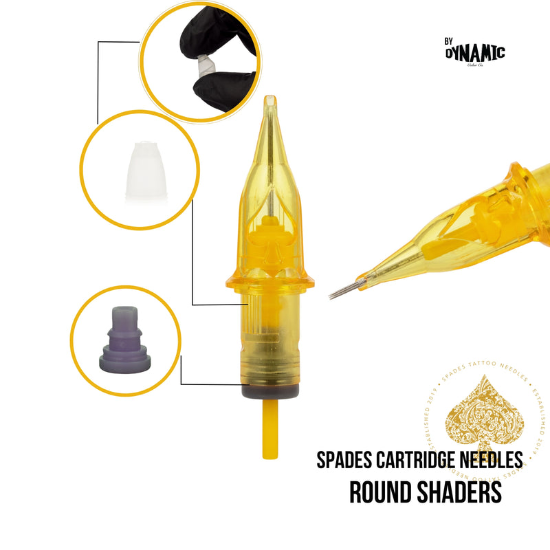 Spades Cartridge Needles - Round Shaders
