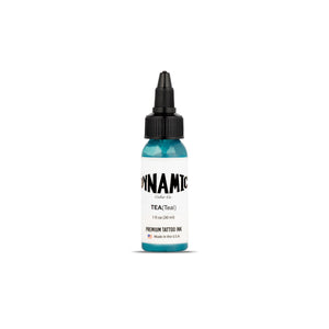 Dynamic Tattoo Ink Teal  - 1 oz. Bottle