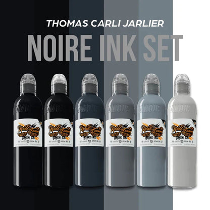 World Famous Set Thomas Carli Jarlier's Noire Tattoo Ink