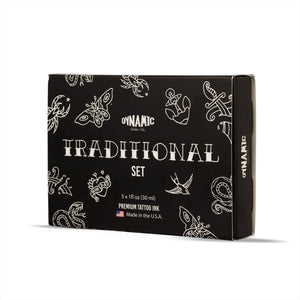 Dynamic Tattoo Ink Traditionelles 1oz Farbset