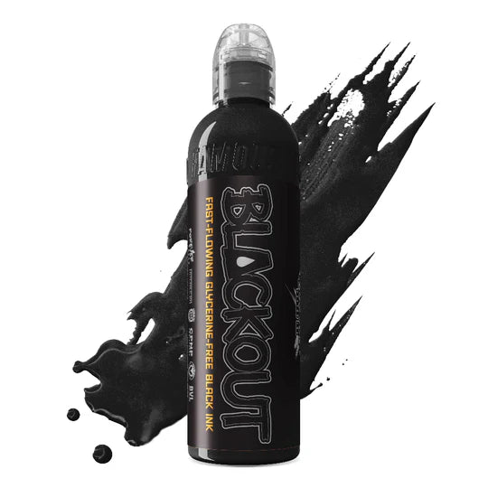World Famous Blackout Tattoo Ink 4 oz