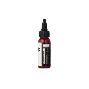 Tinta de tatuaje rojo vino - 1 oz. Botella