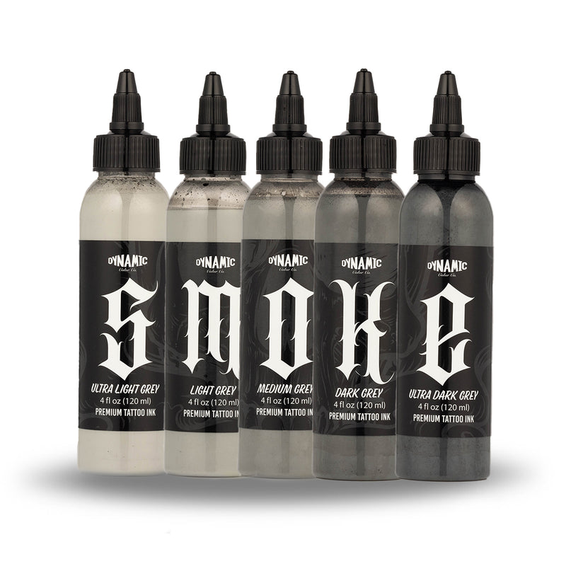 Dynamic Smoke Opaque Greys Set 4oz Set