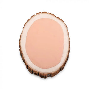 A Pound of Flesh Gallery Series Tattooable Synthetic Round Wooden Pink