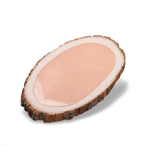 A Pound of Flesh Gallery Series Tattooable Synthetic Round Wooden Pink