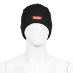 Dynamic-red-logo-folded-beanie-black