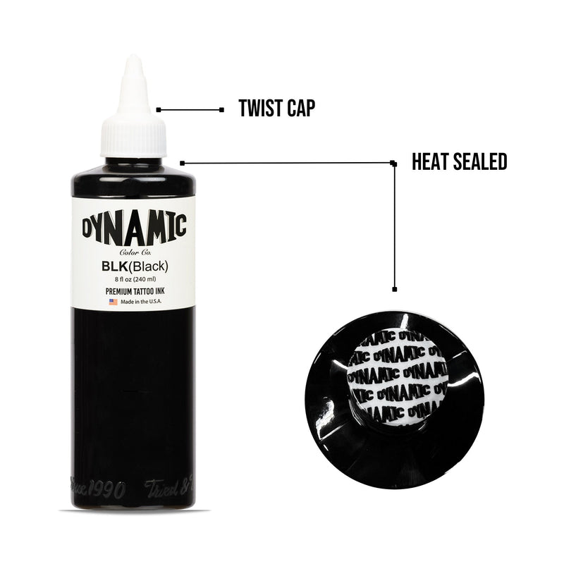 Dynamic Tattoo Ink Black Dynamic Color
