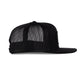 Dynamic Trucker Hat Black Out / Embroidered Patch