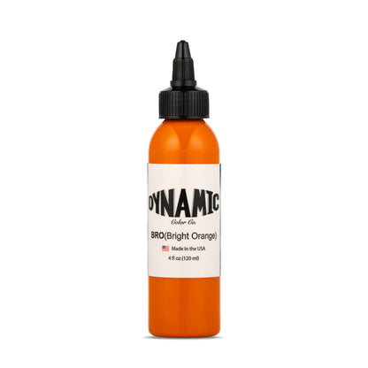 Tinta de tatuaje naranja brillante - 4 oz. Botella