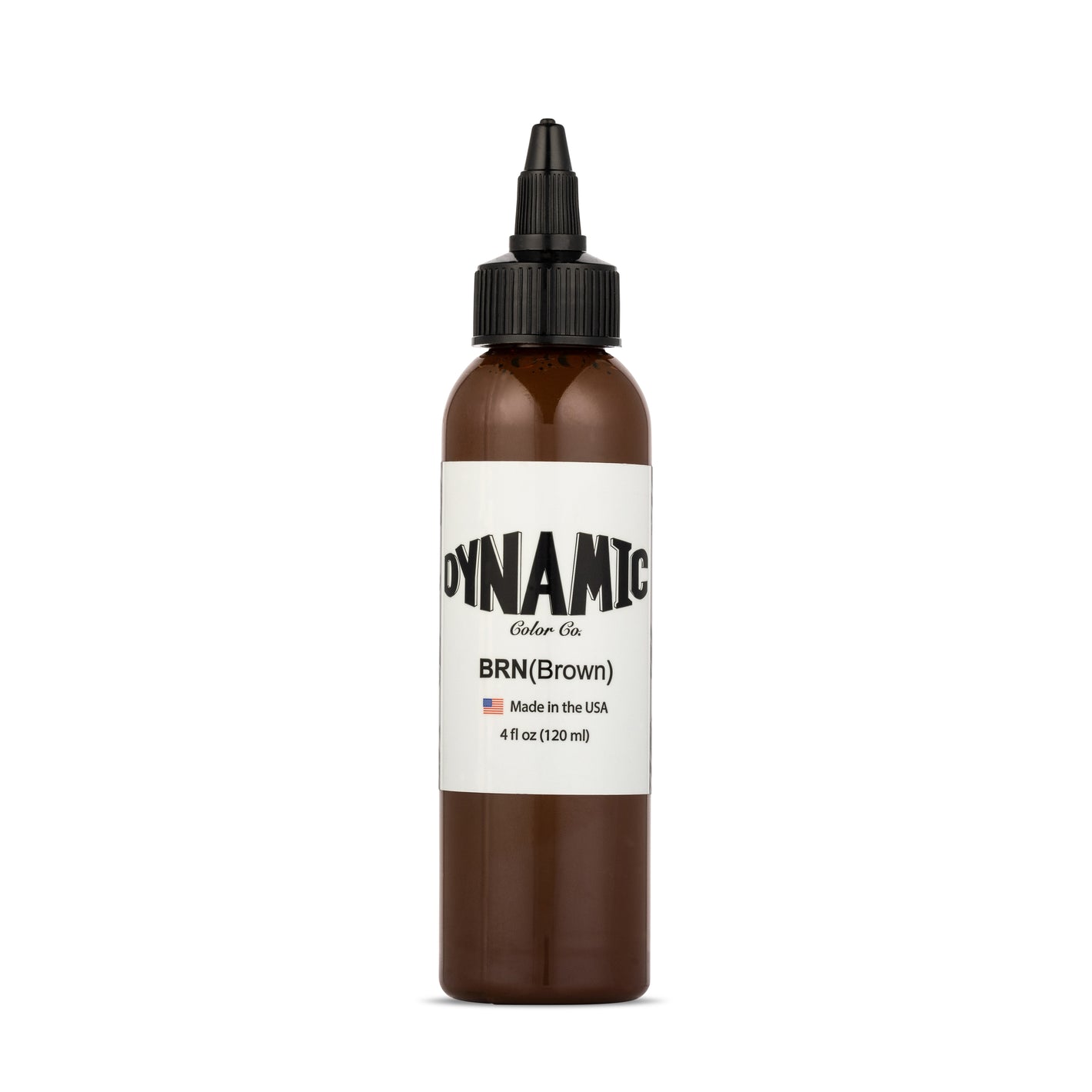 Dynamic Tattoo Ink Brown  - 4 oz. Bottle