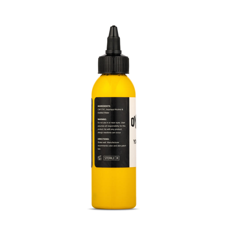 Canary Yellow Tattoo Ink - 4 oz. Bottle
