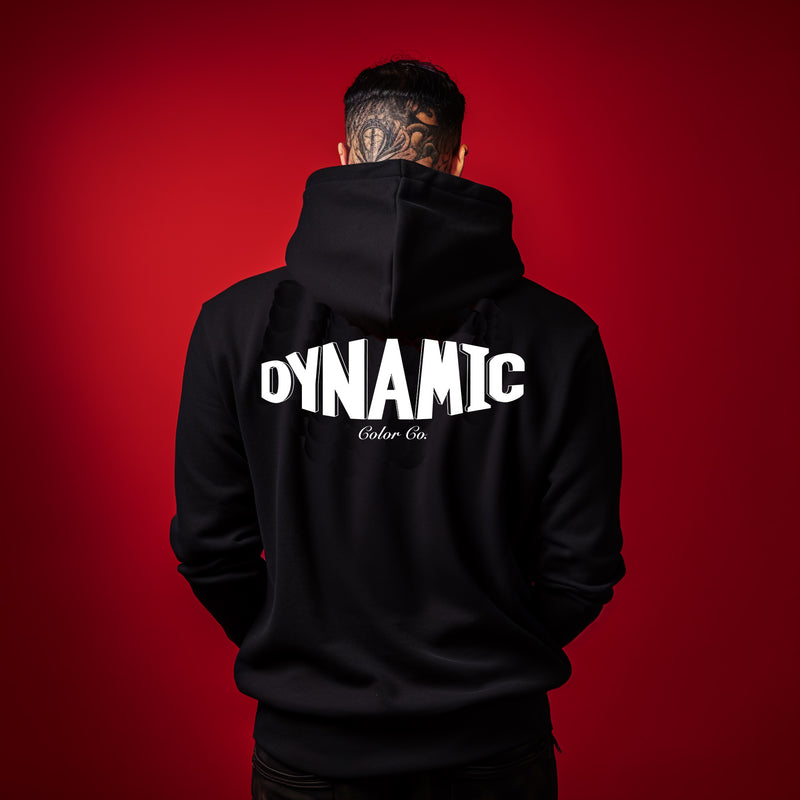 Dynamic Logo Hoodie - Black