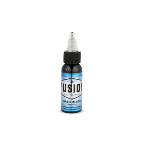 Fusion Basic Black Tattoo Ink 1 oz.