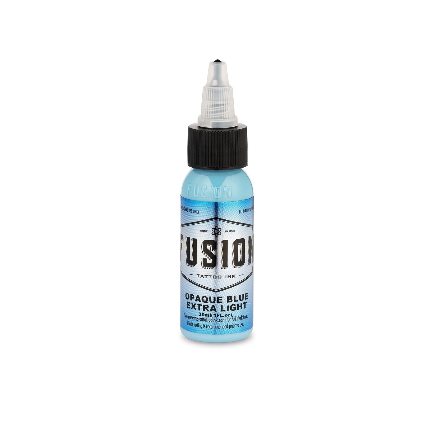 Fusion Opaque Blue Extra Light Tattoo Ink 1 oz. Fusion Ink