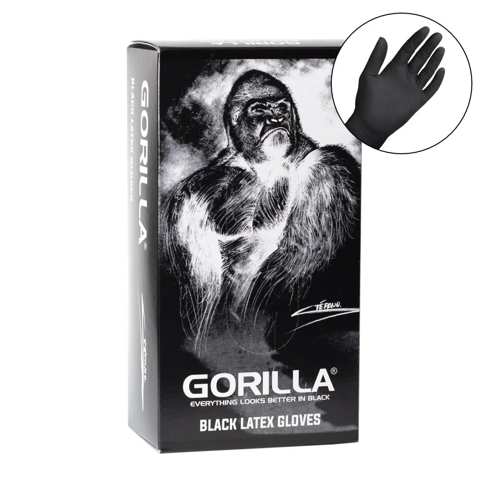 Gorilla Latex Exam Gloves -100ct Box Gorilla