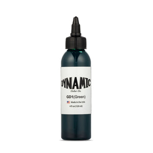 Dynamic Tattoo Ink Green - 4 oz. Bottle