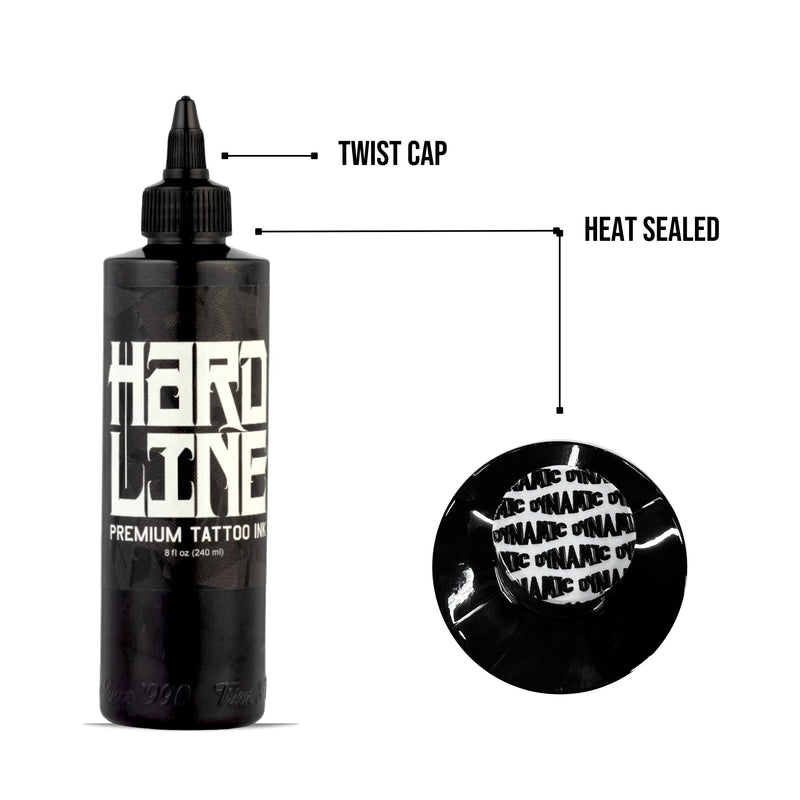 Black HardLine 8oz Dynamic Color