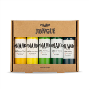 Dynamic Tattoo Ink Jungle 4oz Color Set