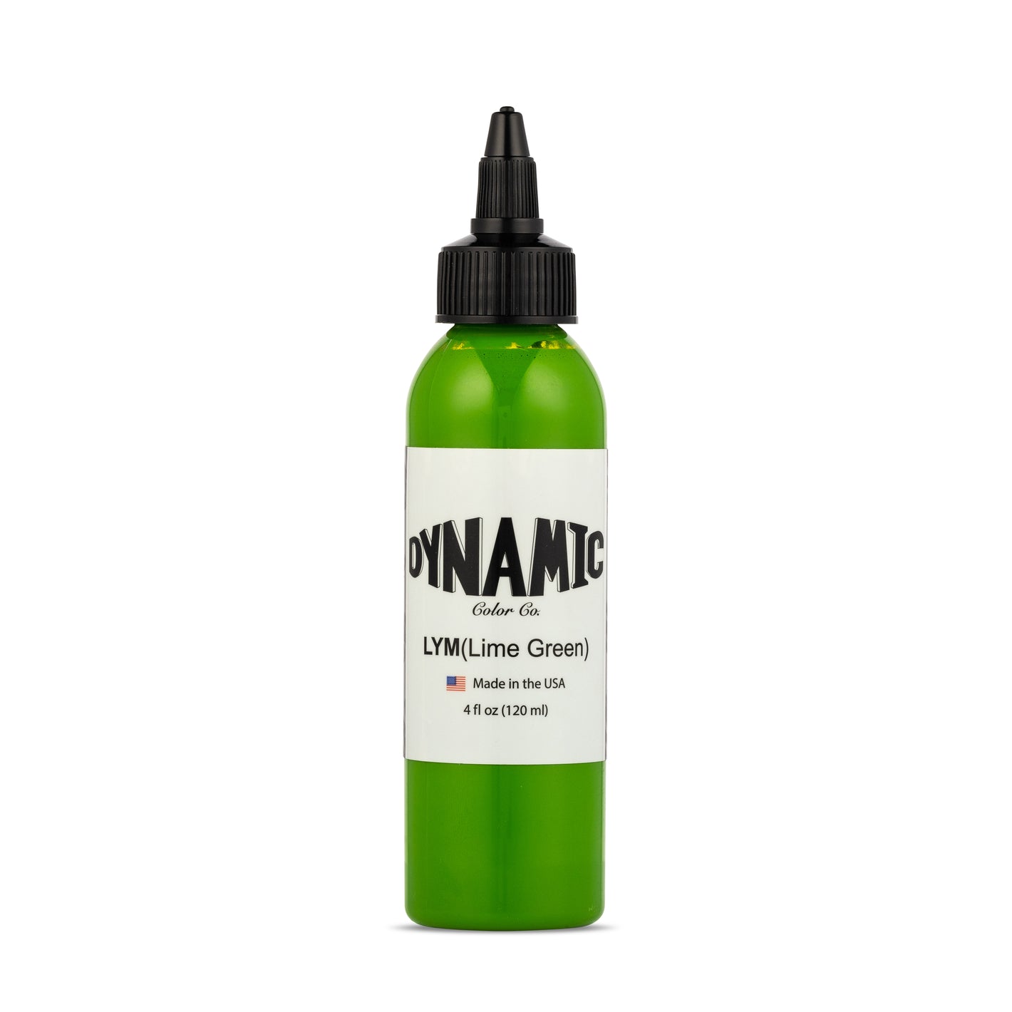 Dynamic Tattoo Ink Lime Green - 4 oz. Bottle