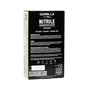 Gorilla Nitrile Exam Gloves - 100ct Box
