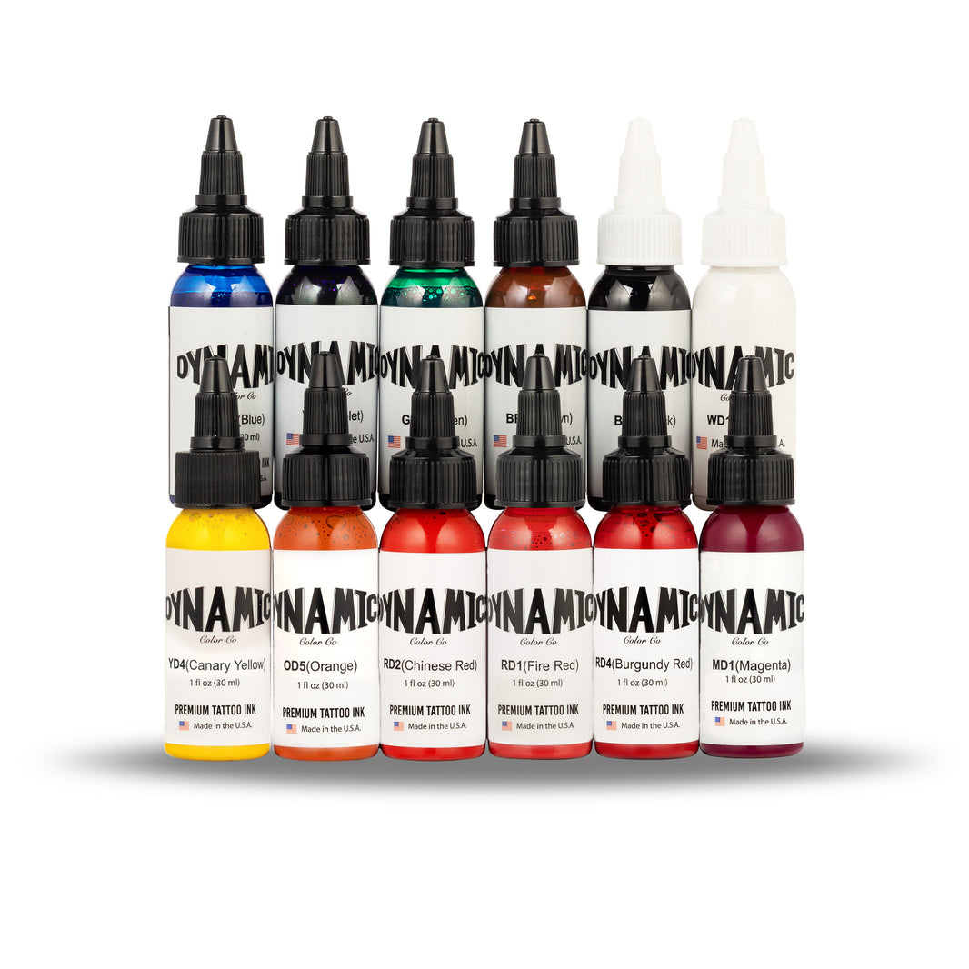 Tattoo Ink Color Sets for Sale | Tattoo Ink Packs/Sets