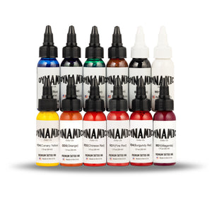 Dynamic OG Tattoo Ink Color Set - 1 oz. Bottles