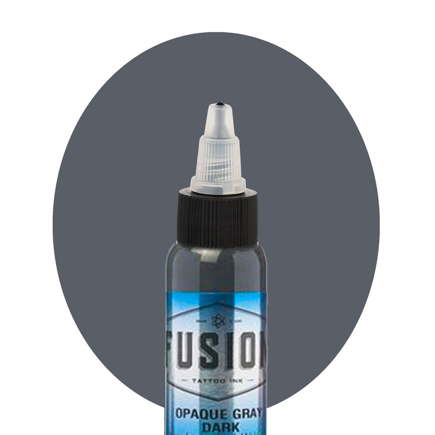 Fusion Opaque Gray Dark Tattoo Ink 2 oz. Fusion Ink