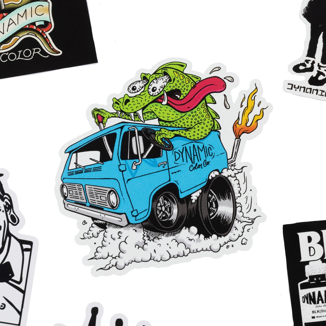 Dynamic Tattoo Ink Stickers & Tattoo Bottle Labels