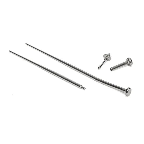 Stainless Steel 1" Pin Taper Painful Pleasures