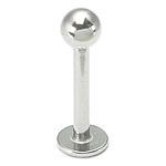 Stainless Steel Lip Micro Labret Stud Externally Painful Pleasures