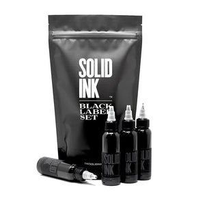 Solid Ink Black  Label Grey Wash Set