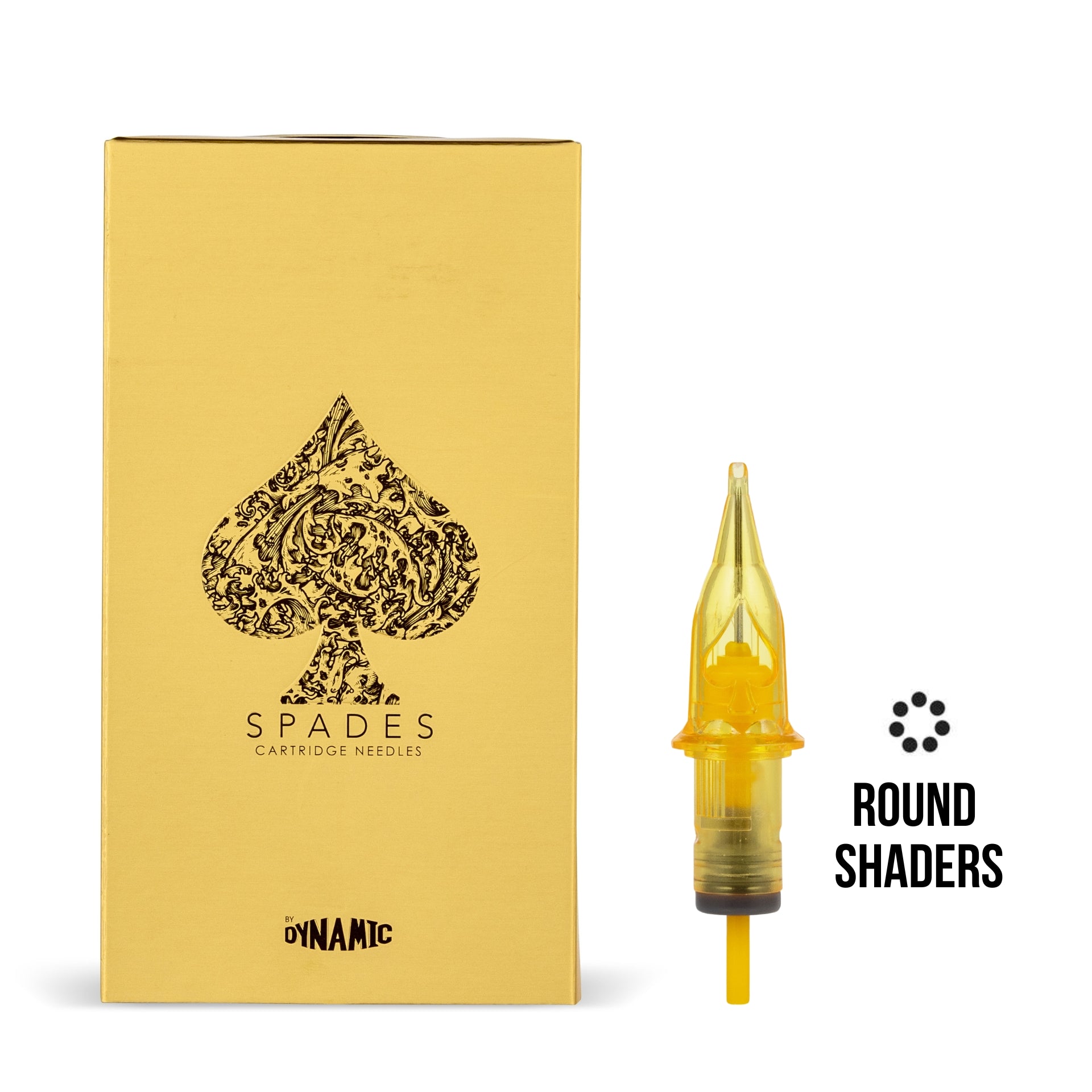 Spades Cartridge Needles - Round Shaders - Short-Dated (6-Month Shelf