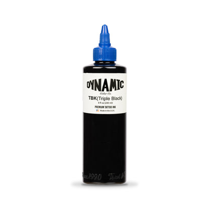 Dynamic Tattoo Ink Triple Black  - 8 oz. Bottle