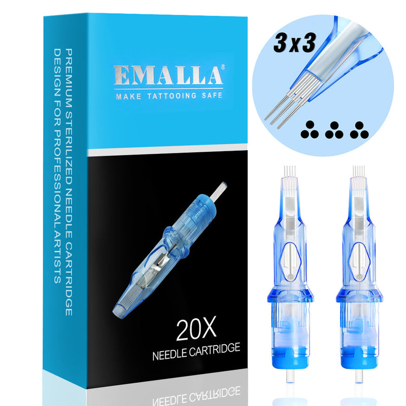 Emalla   3 Round Liner  Tight Extra Long Cartridge