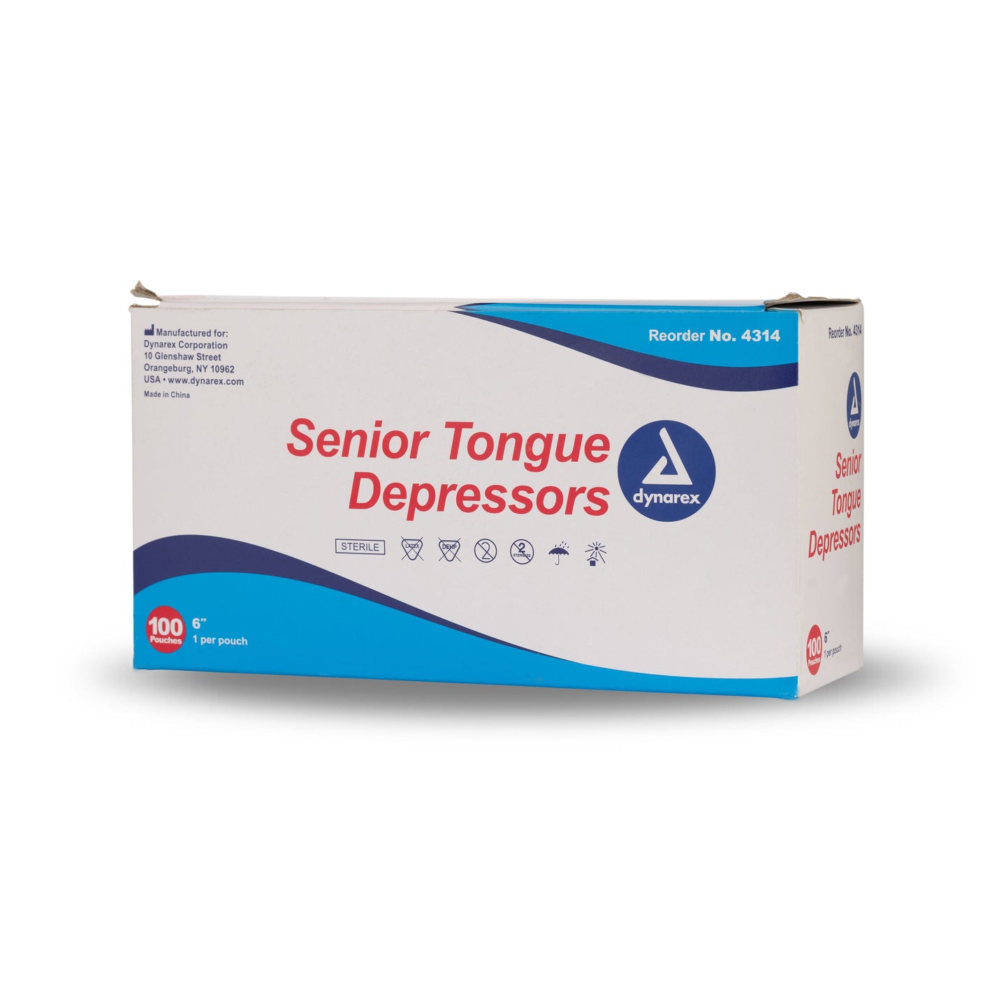 Dynarex Disposable Tongue Depressors
